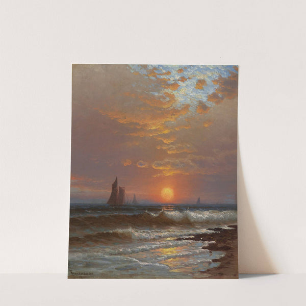 Sailboats at Sunset by Alfred Thompson Bricher