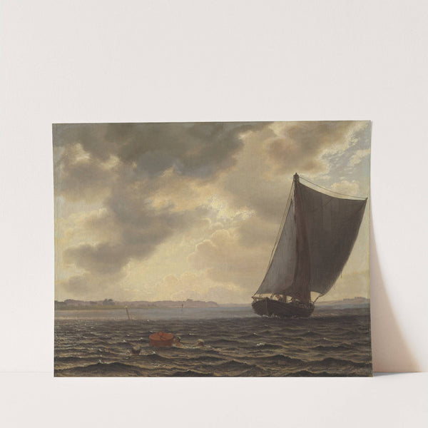 Sailing Boats in Guldborg Sound by Vilhelm Kyhn
