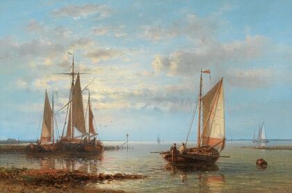 Sailing Boats on Rough Seas