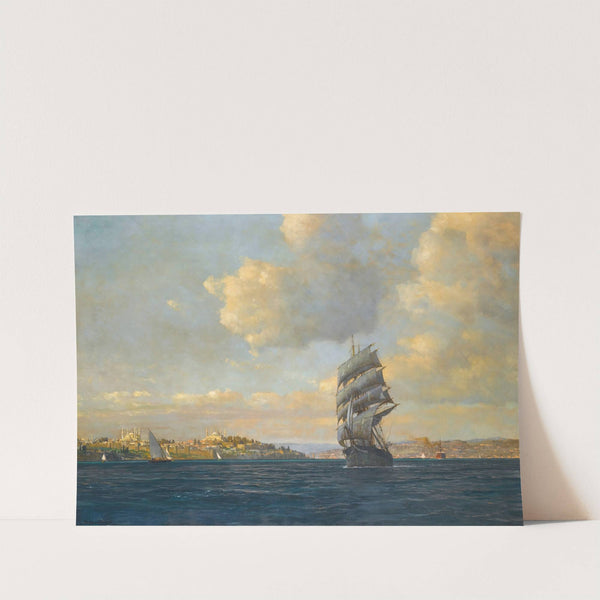 Sailing On The Bosphorus by Michael Zeno Diemer