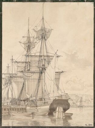 Sailing Vessels at Wilders Plads, Copenhagen