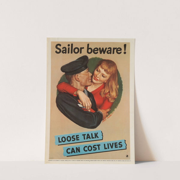 Sailor beware! Loose talk can cost lives (1942) by John Philip Falter