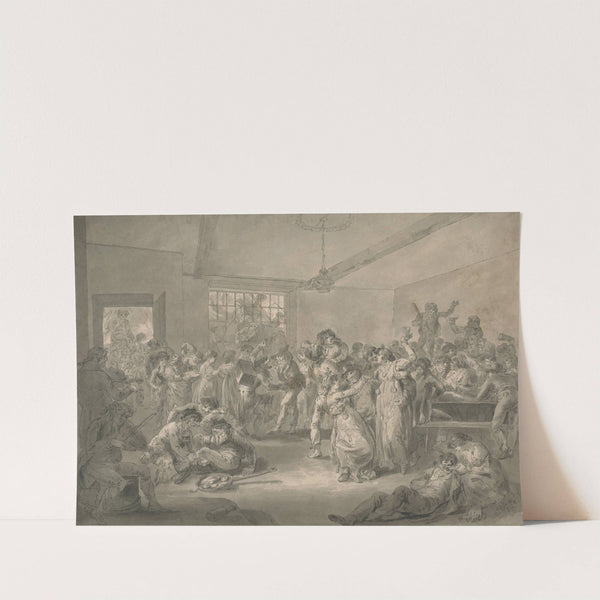 Sailors Carousing and Frying Watches by Julius Caesar Ibbetson