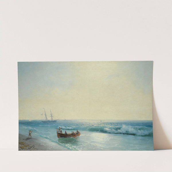 Sailors Coming Ashore by Ivan Konstantinovich Aivazovsky