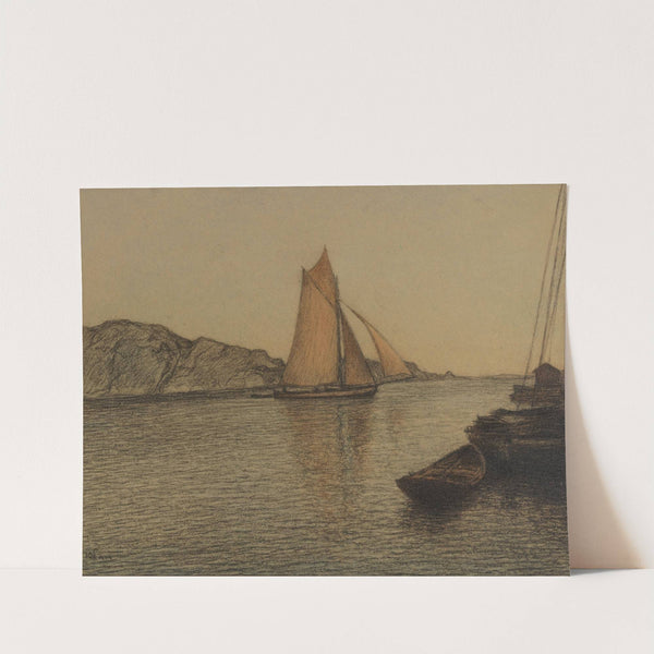 Sailors in the Strait by Karl Nordström