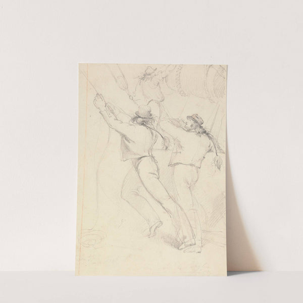 Sailors on Board H.M.S. Royal William by George Henry Harlow