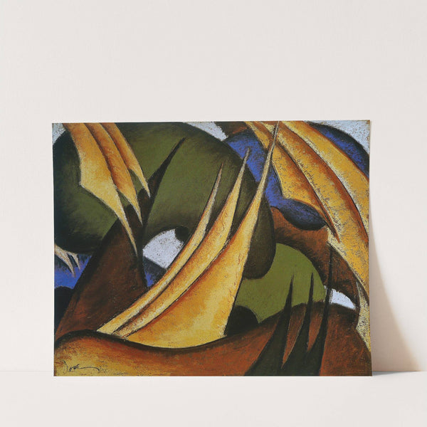 Sails (between 1911 and 1912) by Arthur Dove