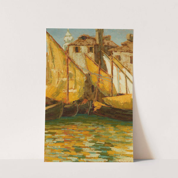 Sails in the sunshine – Chioggia by Jan Bohuszewicz