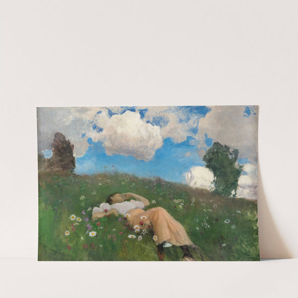 Saimi in the Meadow by Eero Järnefelt