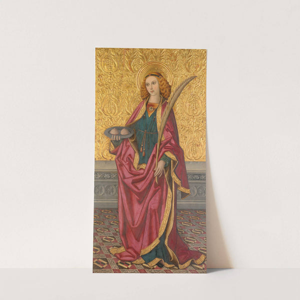 Saint Agatha by Workshop of Raphael Vergos