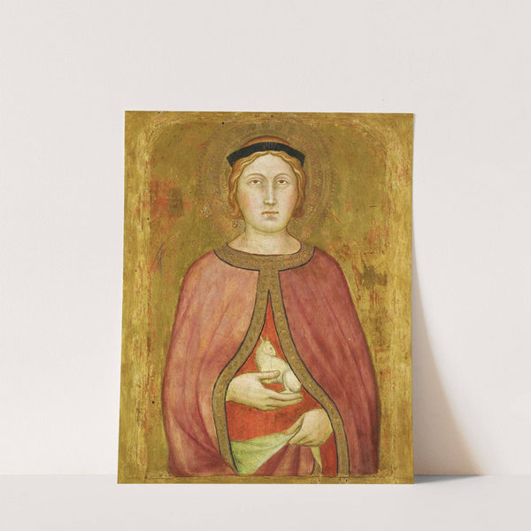 Saint Agnes by Taddeo di Bartolo