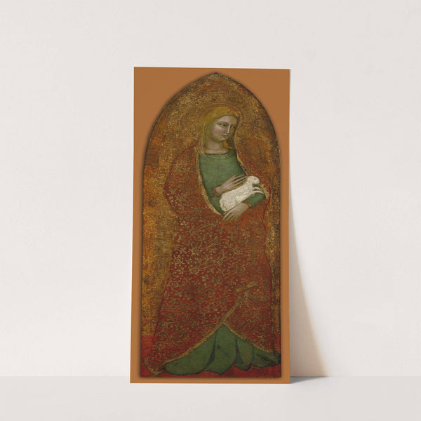 Saint Agnes by Andrea di Bonaiuto