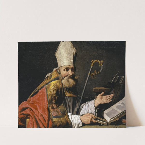 Saint Ambrose by Matthias Stom