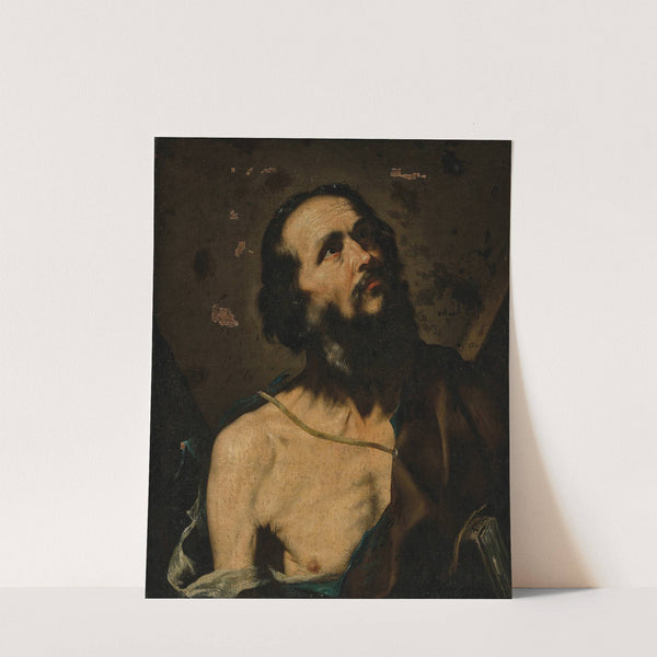 Saint Andrew – a fragment by Jusepe de Ribera