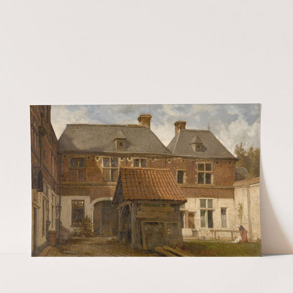 Saint Anna Almshouse in the Otto Veniusstraat Antwerp by Henri François Schaefels