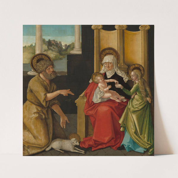 Saint Anne with the Christ Child, the Virgin and Saint John the Baptist (c. 1511) by Hans Baldung