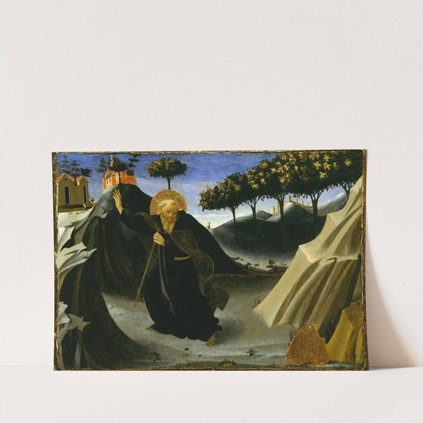 Saint Anthony Abbot Shunning the Mass of Gold (circa 1435–1440) by Fra Angelico