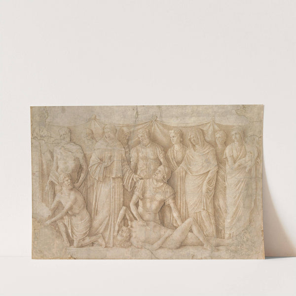 Saint Anthony of Padua and the Miracle of the Miser's Heart by Antonio Lombardo