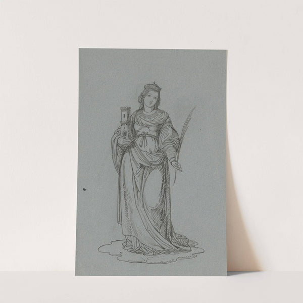 Saint Barbara by Ferdinand Fellner