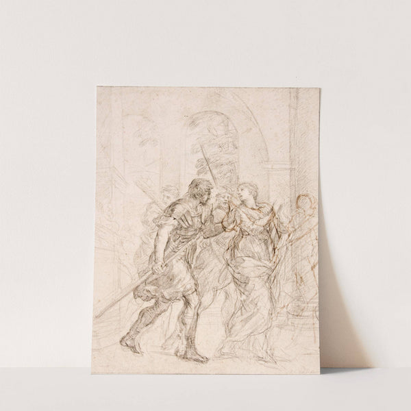 Saint Being Led to Her Martyrdom by Pietro da Cortona