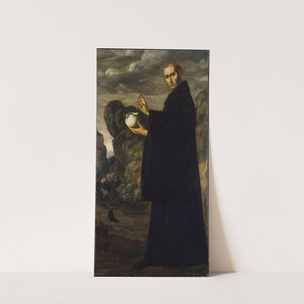 Saint Benedict (ca. 1640–45) by Francisco de Zurbarán