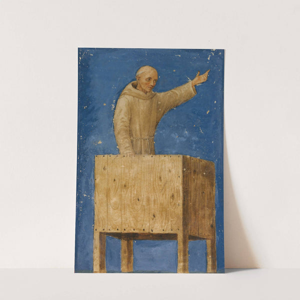 Saint Bernardino Preaching from a Pulpit by Francesco di Giorgio Martini