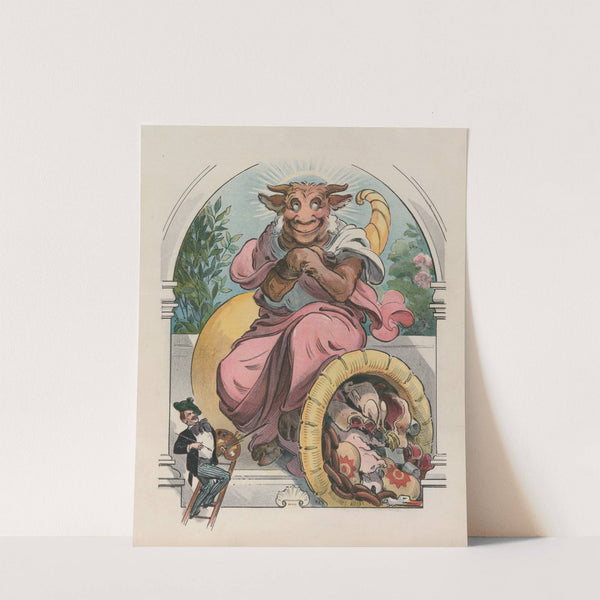 Saint bovine by Udo Keppler