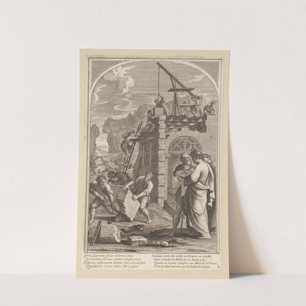 Saint Bruno has the Grande Chartreuse built (1623-1676) by François Chauveau