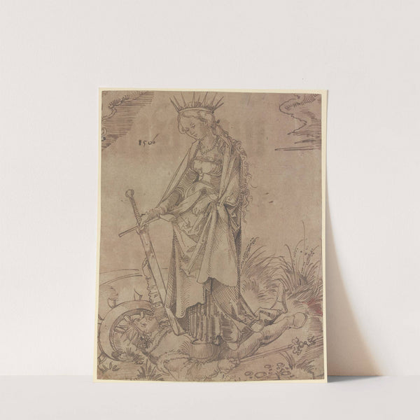 Saint Catherine by Martin Kaldenbach