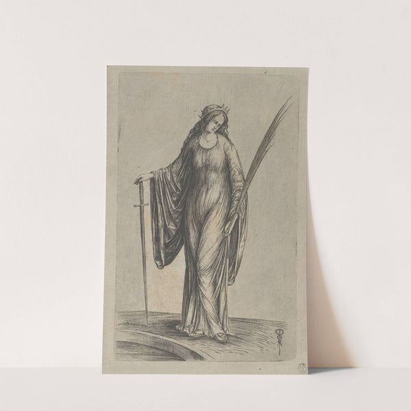 Saint Catherine (ca. 1501–3) by Jacopo de''' Barbari