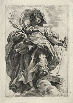 Saint Catherine in the Clouds (1620–30)