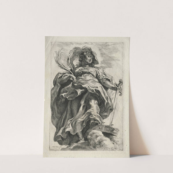 Saint Catherine in the Clouds (1620–30) by Peter Paul Rubens