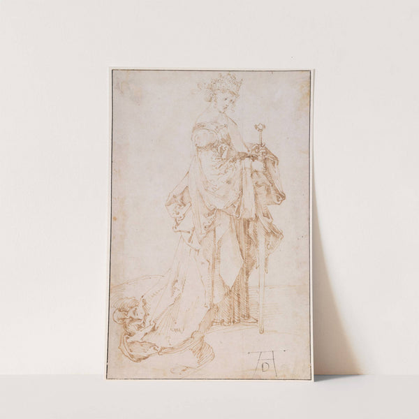 Saint Catherine of Alexandria (c.1513) by Albrecht Dürer