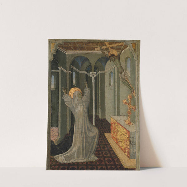 Saint Catherine of Siena Receiving the Stigmata by Giovanni di Paolo