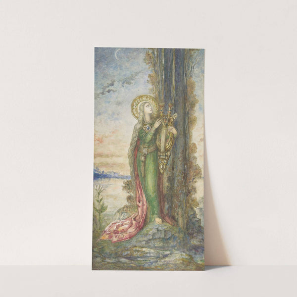 Saint Cecilia (ca. 1890–95) by Gustave Moreau