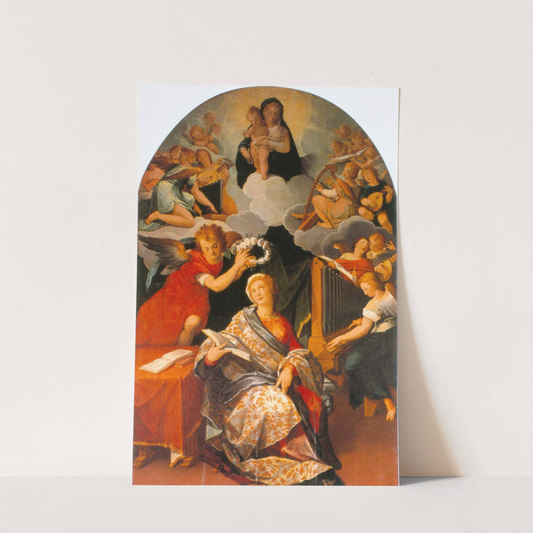 Saint Cecilia (16th century) by Andrés de la Concha