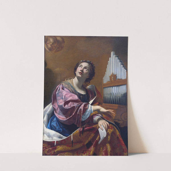 Saint Cecilia by Simon Vouet