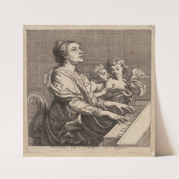 Saint Cecilia by Peter Paul Rubens