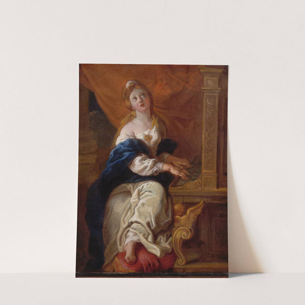 Saint Cecilia (1700) by Charles De La Fosse