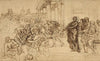 Saint Cecilia Giving Alms to the Poor