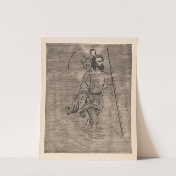 Saint Christophe (1922) by Lodewijk Schelfhout