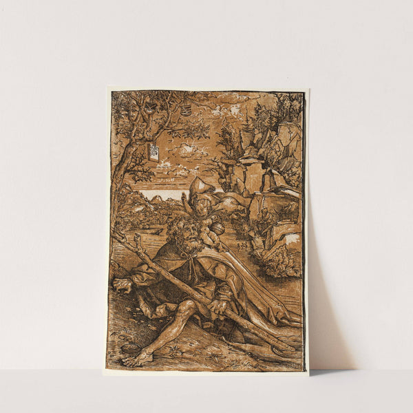 Saint Christopher (c. 1509) by Lucas Cranach the Elder