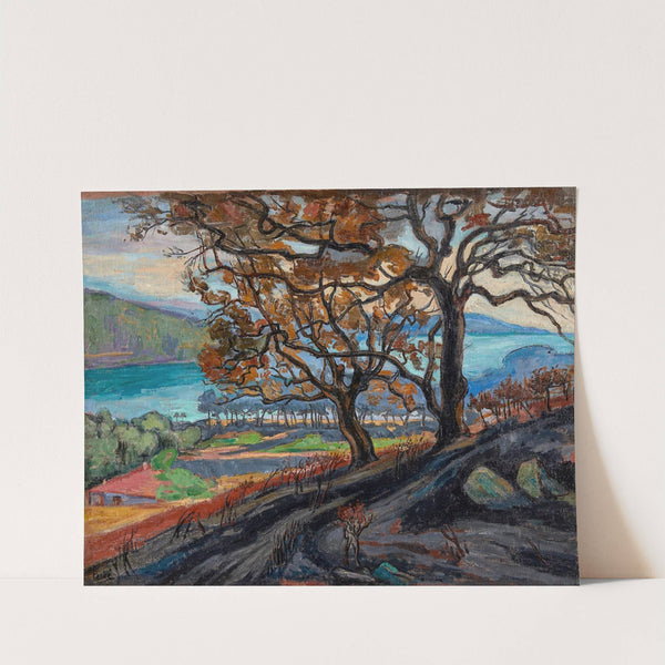 Saint Clair après l'incendie by Jean Peské