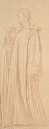 Saint Cloud; Study for the frieze at Saint-Vincent-de-Paul, Paris