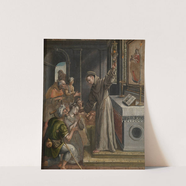 Saint Didacus Heals the Sick by Maerten De Vos