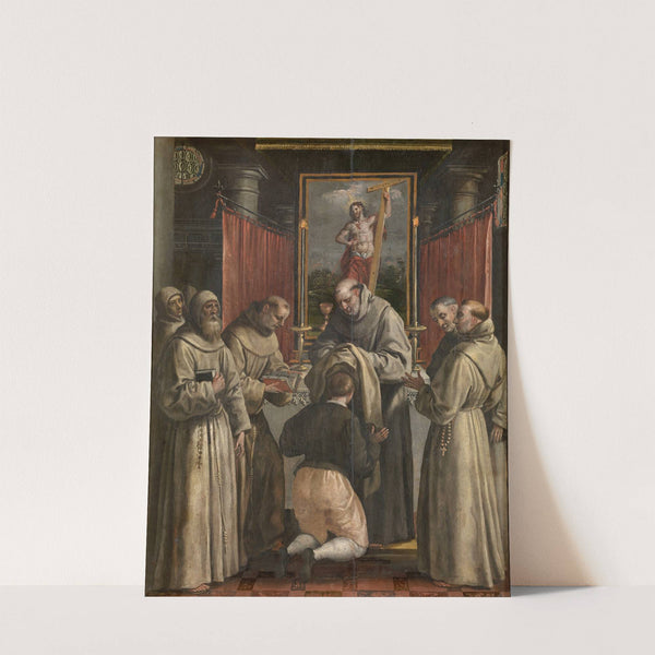 Saint Didacus Receives the Orderly Robe by Maerten De Vos