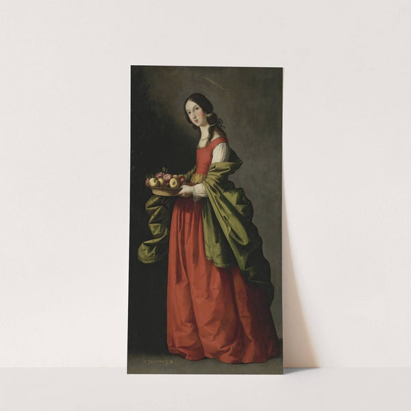 Saint Dorothy by Francisco de Zurbarán