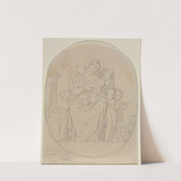 Saint Félicité and Her Seven Sons by Jean-Hippolyte Flandrin