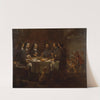 Saint Francis and Saint Clare at Supper in the Convent of Saint Damian (from 1724 until 1733) by Antoni Viladomat