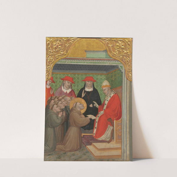 Saint Francis before the Pope (The Approva of the Franciscan Rule) by Spinello Aretino